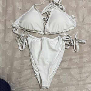 Fabletics White Bikini Set